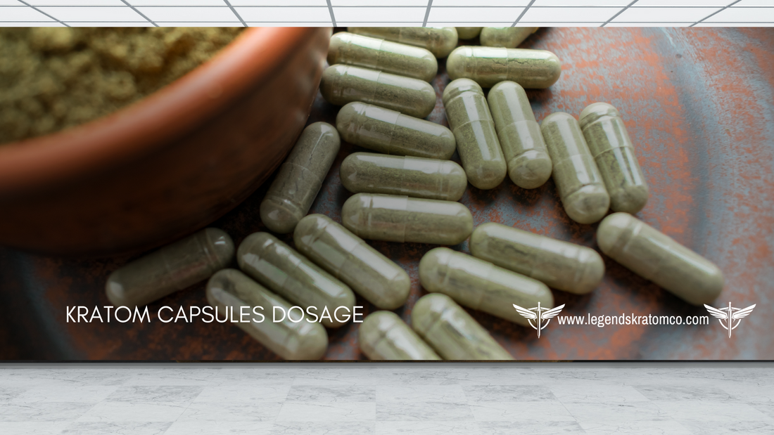 kratom capsule dosage for first time users